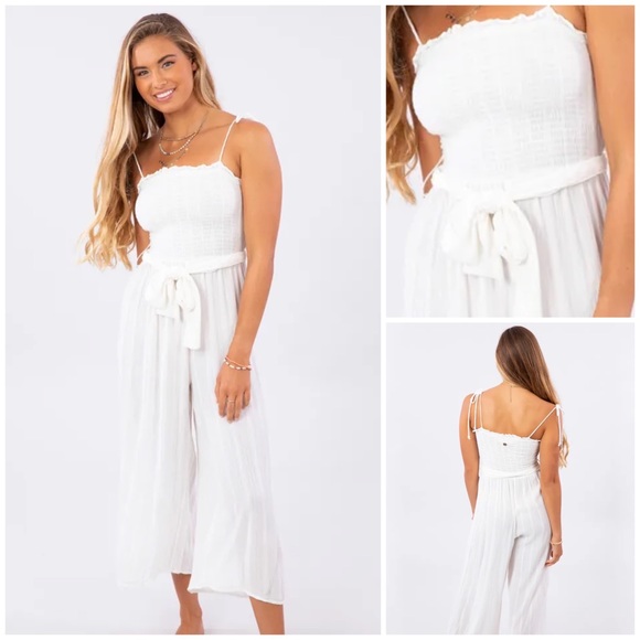 Rip Curl Pants - Rip Curl Fiesta Floral Jumpsuit